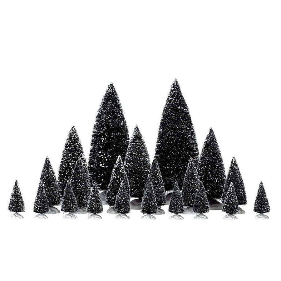Assorted Pine Trees Set di 21 Alberi - Lemax