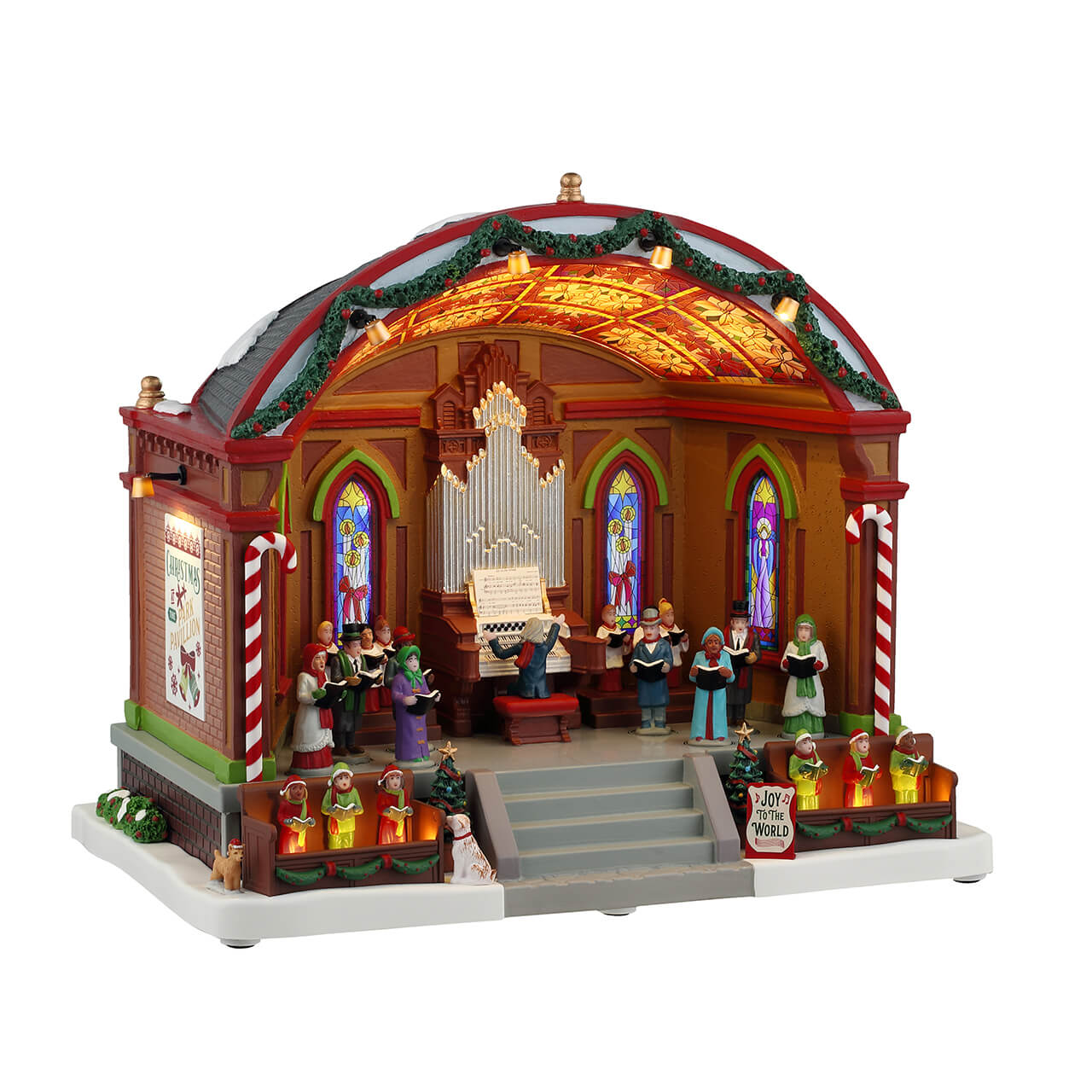“Christmas At The Park Pavilion” con Luci e Suoni – Lemax