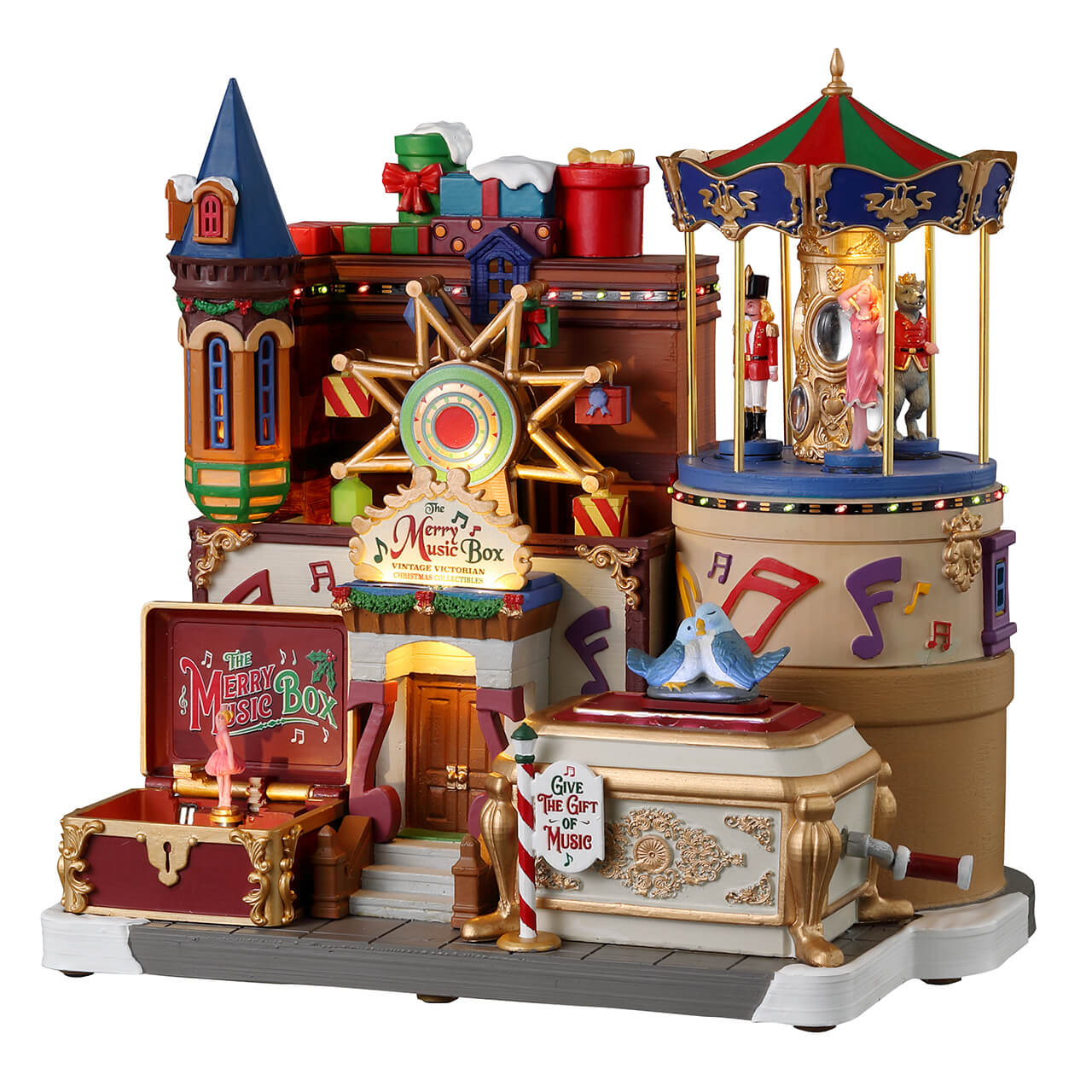 The Merry Music Box con Suoni e Luci - Lemax