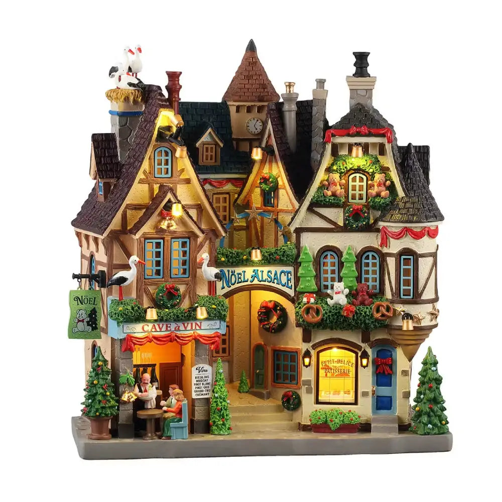 Noel Alsace con Luci Led- Lemax