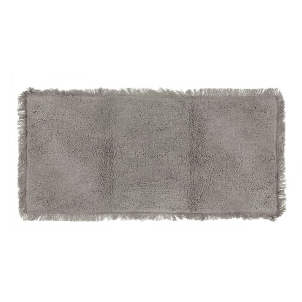 Tappeto Bagno con Frange in Cotone 50×110 cm - Blanc Mariclò