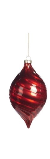 Decorazione Sfera Rossa Vortice - Goodwill