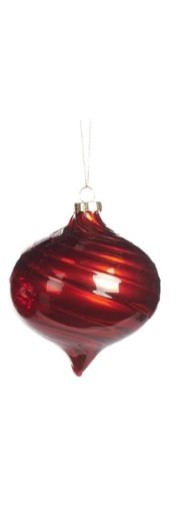 Decorazione Sfera Rossa Vortice - Goodwill
