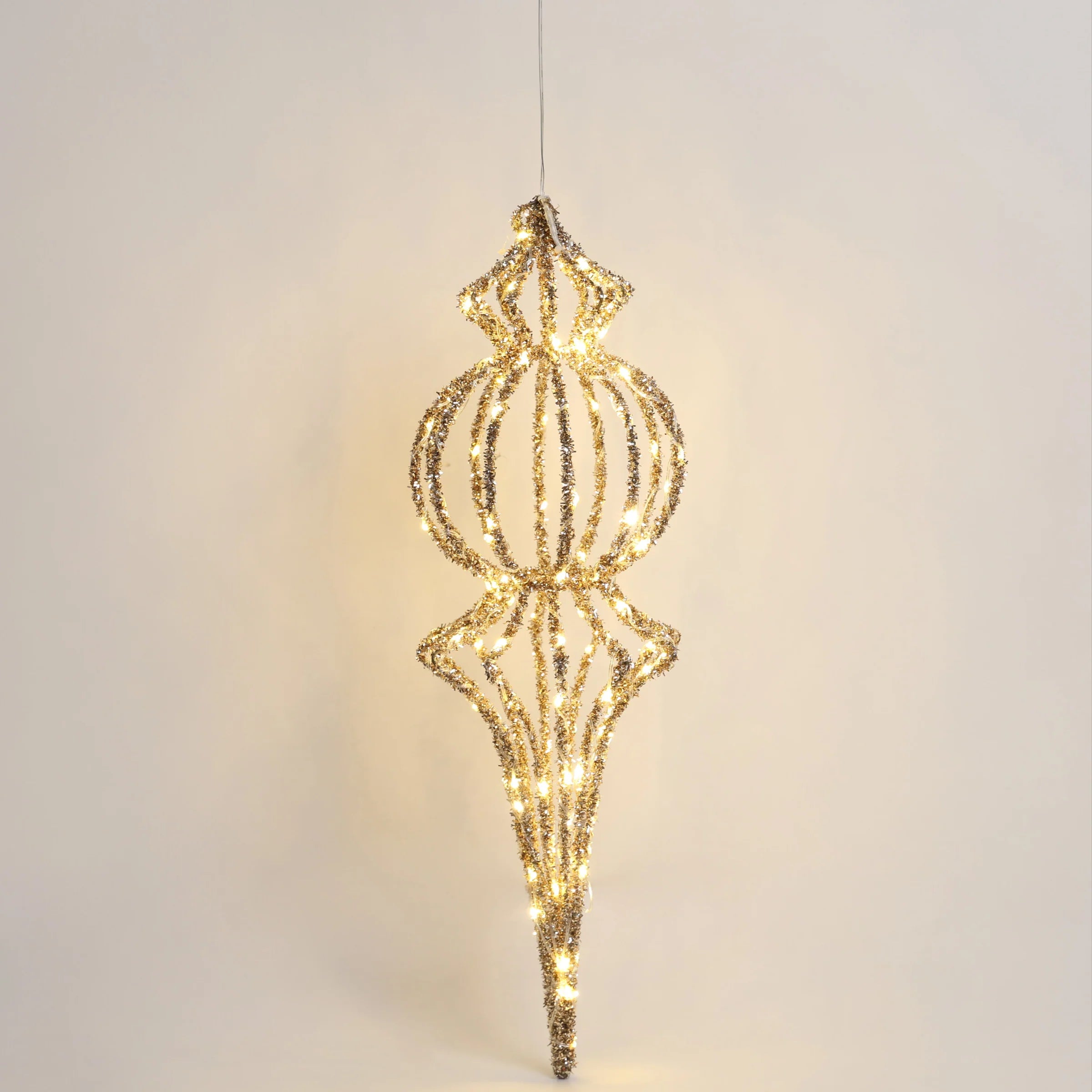 Lampada LED Glitter in Velluto - Fiori di Lena