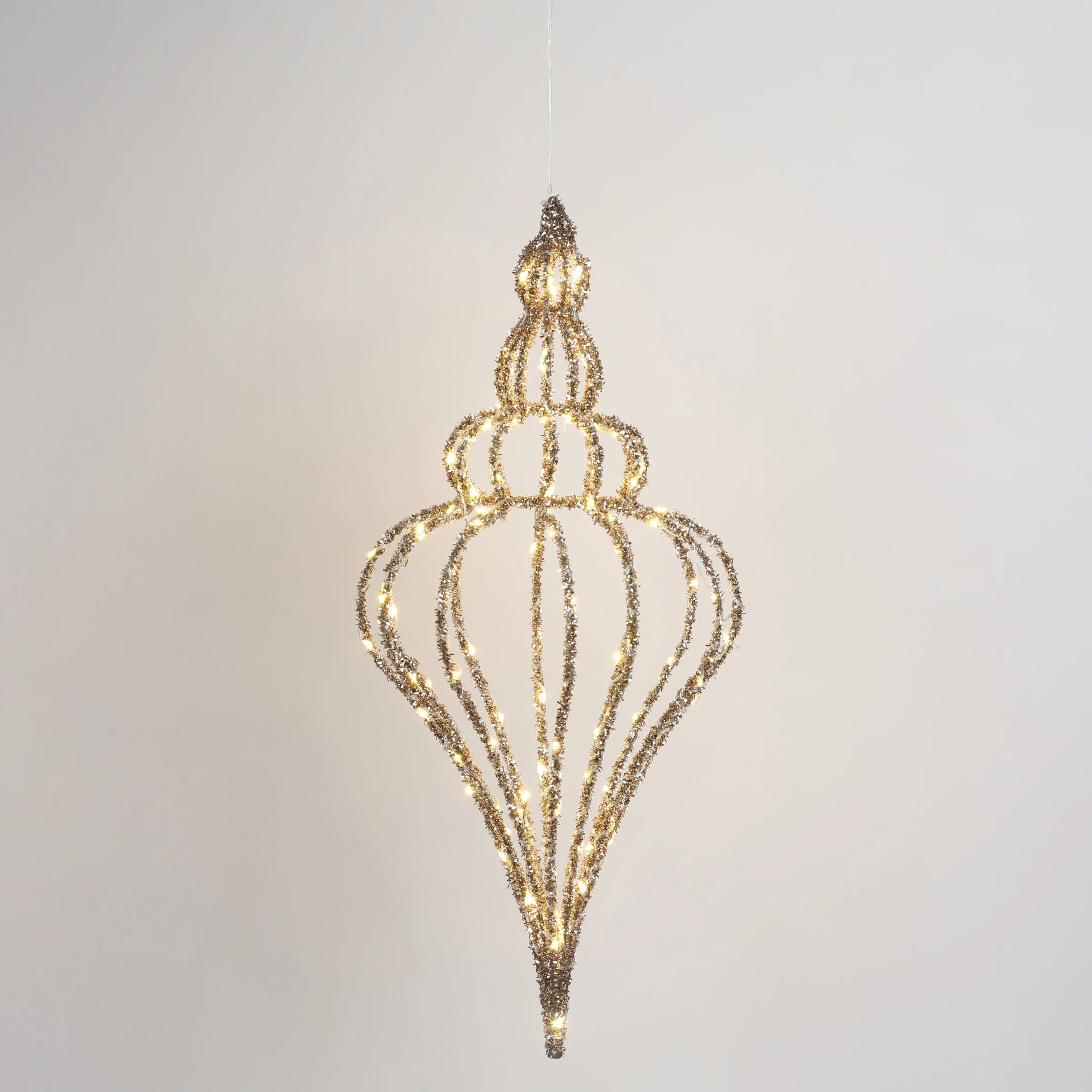 Lampada LED Glitter in Velluto - Fiori di Lena