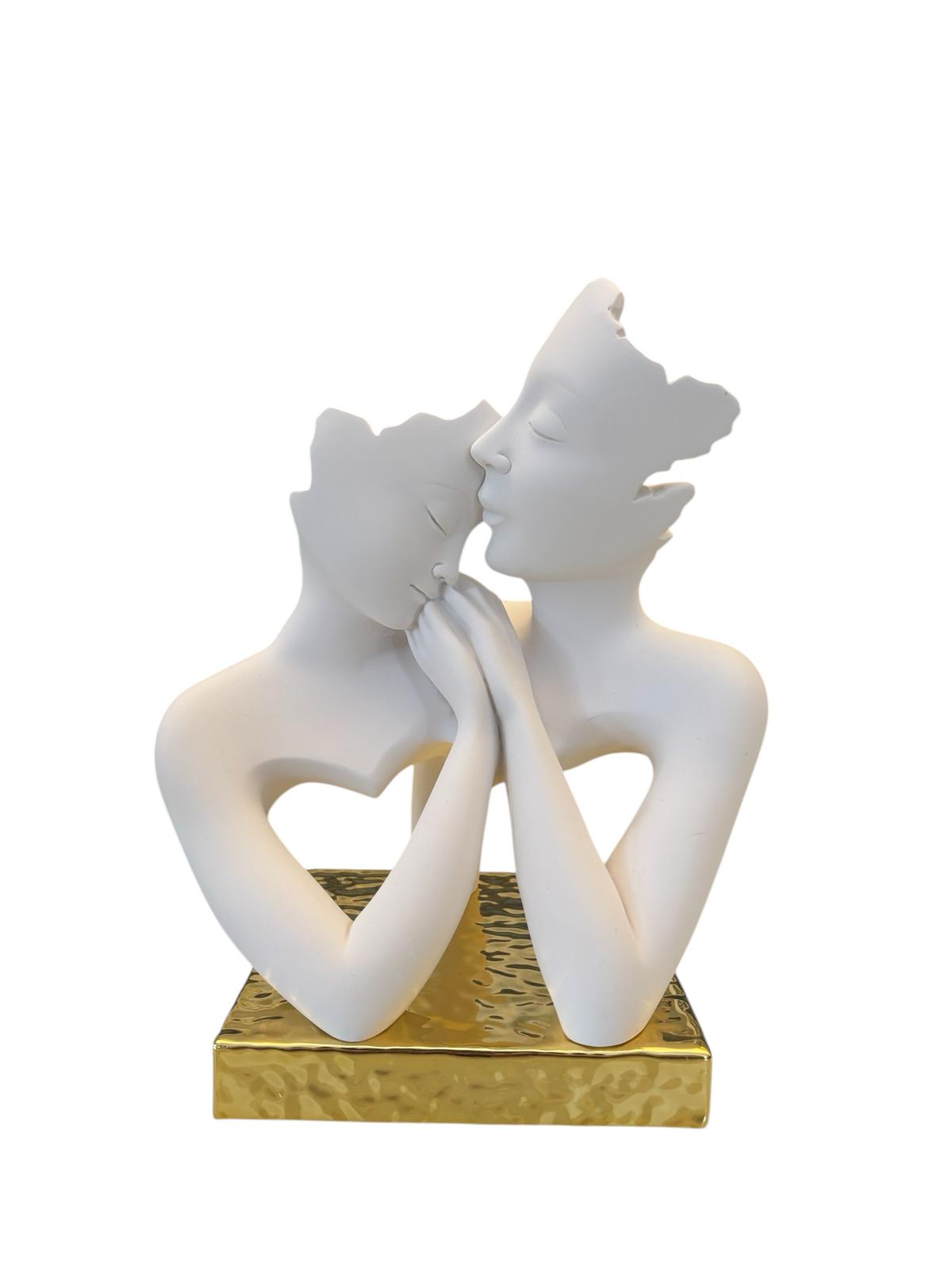 Scultura in Marmolino "Cuore d’Amore" 27 cm – Bongelli Preziosi