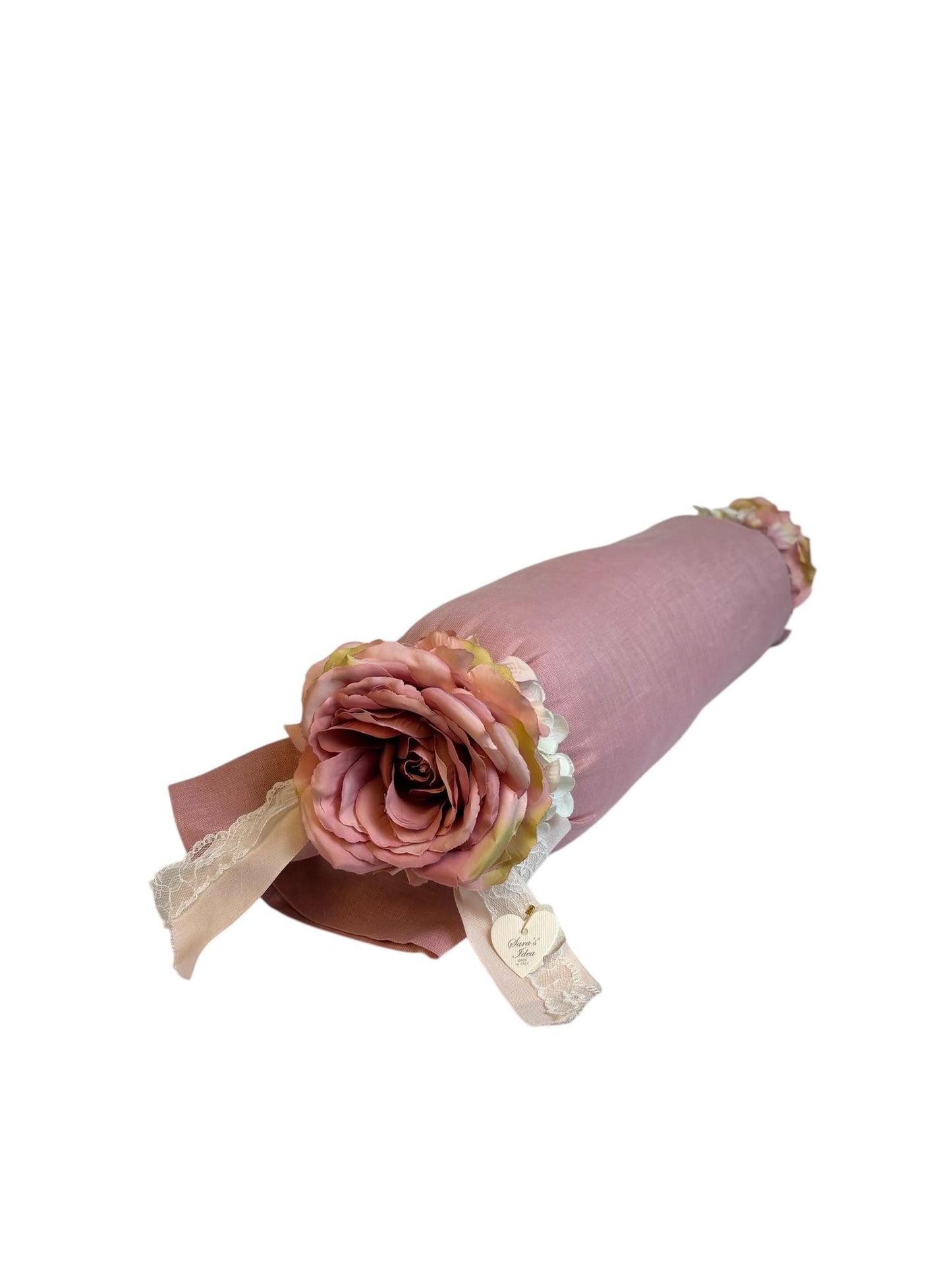 Cuscino Rettangolare con Fiori 50x15 cm - Sara's Idea