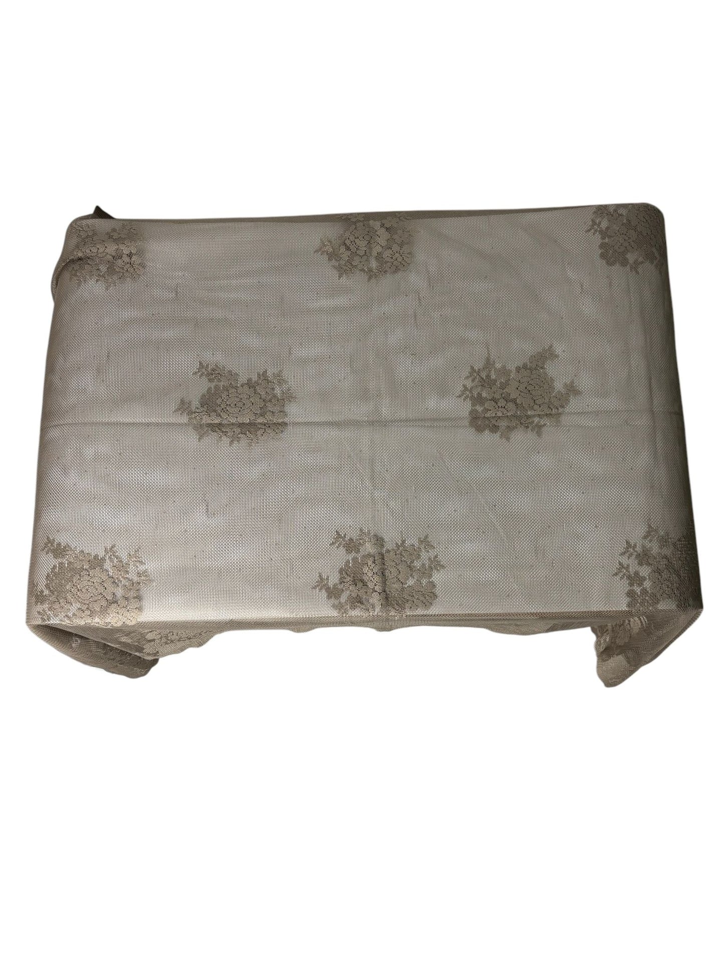 Tovaglia in Poliestere Effetto Pizzo 150x100 cm - Preziosa Luxury Home