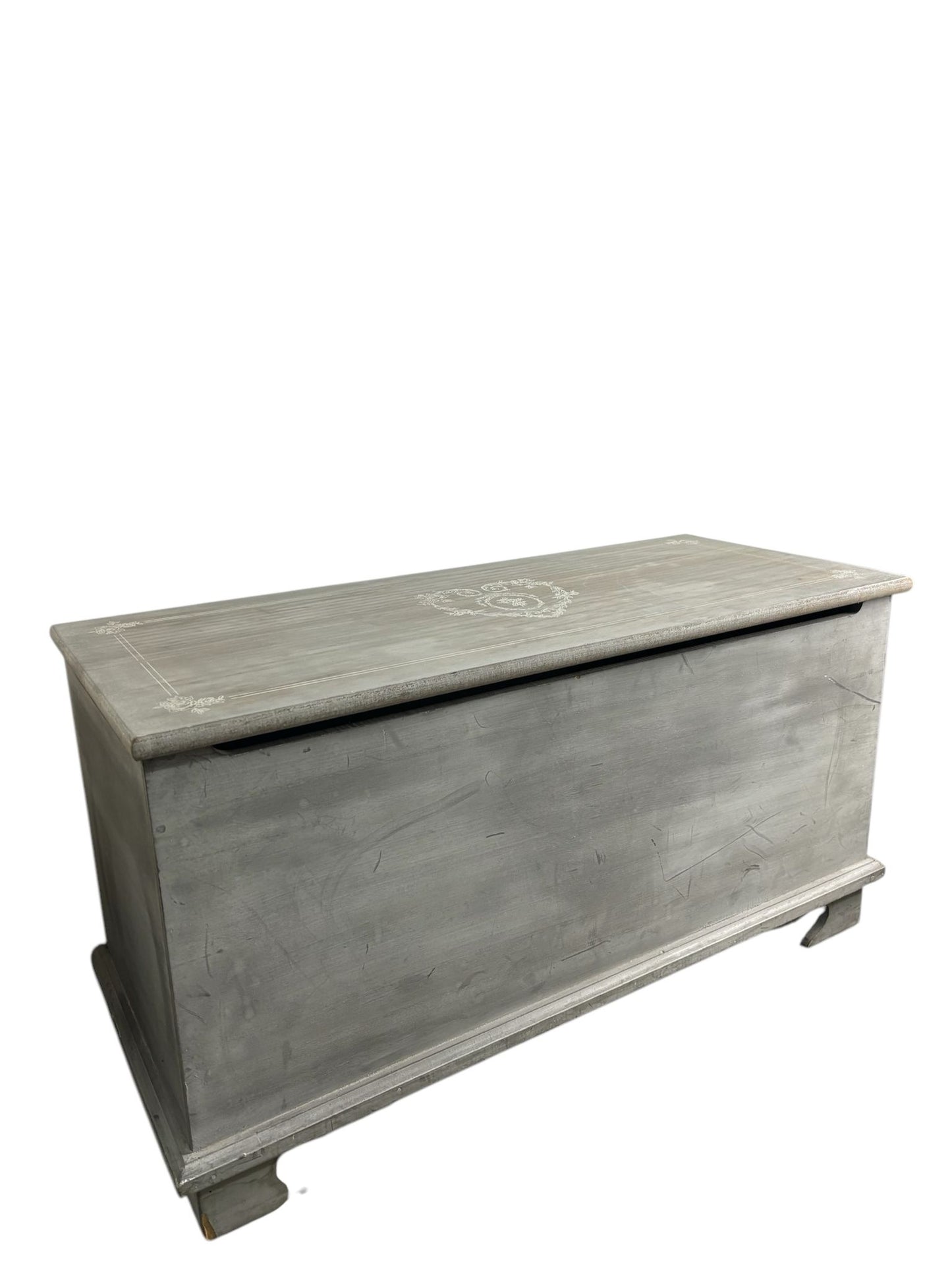 Panca Shabby Chic con Cuore Bianco – Clayre & Eef