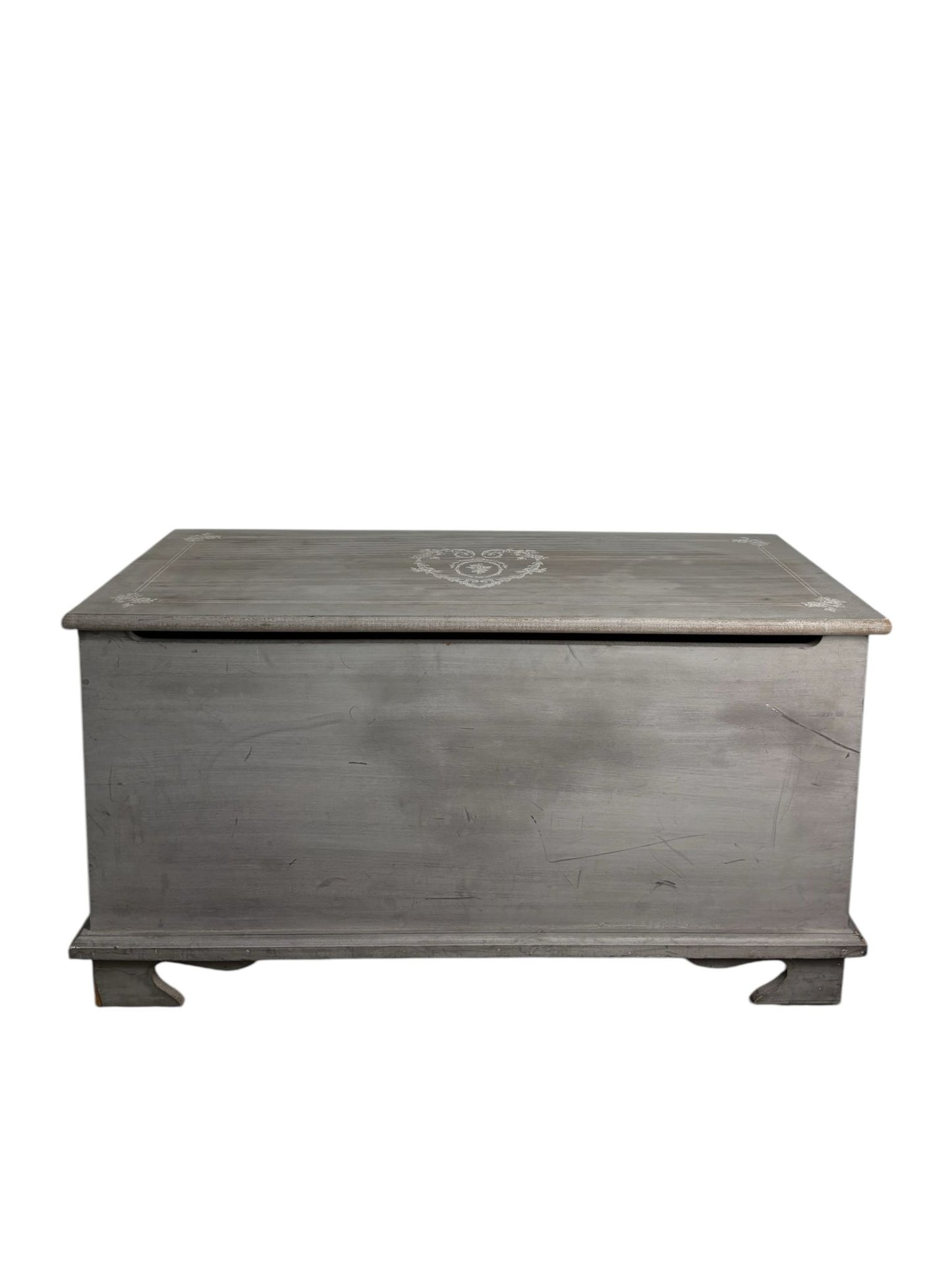 Panca Shabby Chic con Cuore Bianco – Clayre & Eef