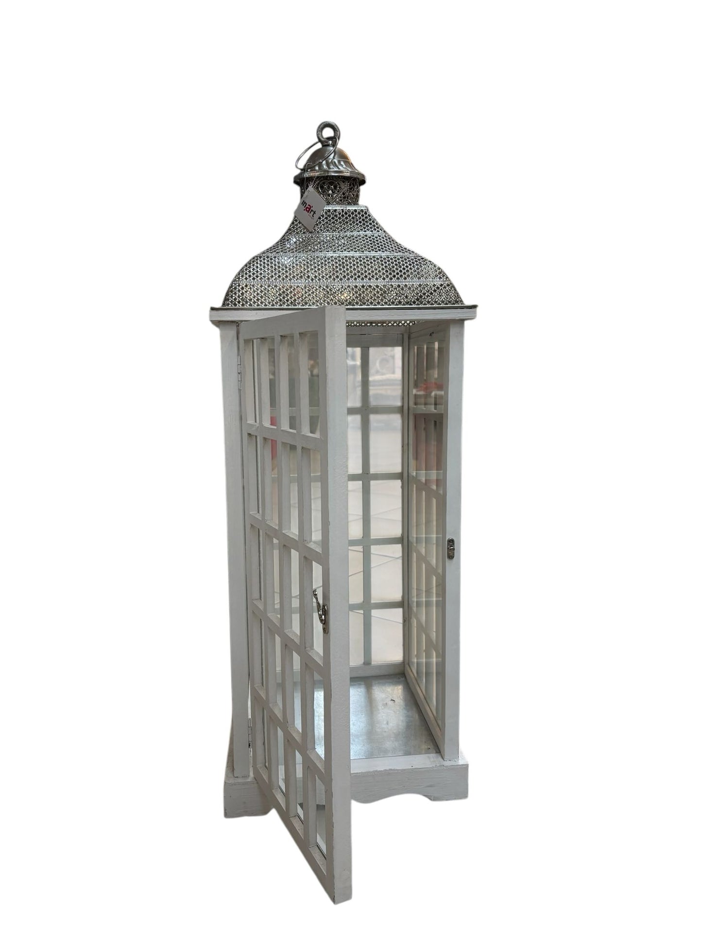 Lanterna Shabby in Legno, Vetro e Metallo - In Art