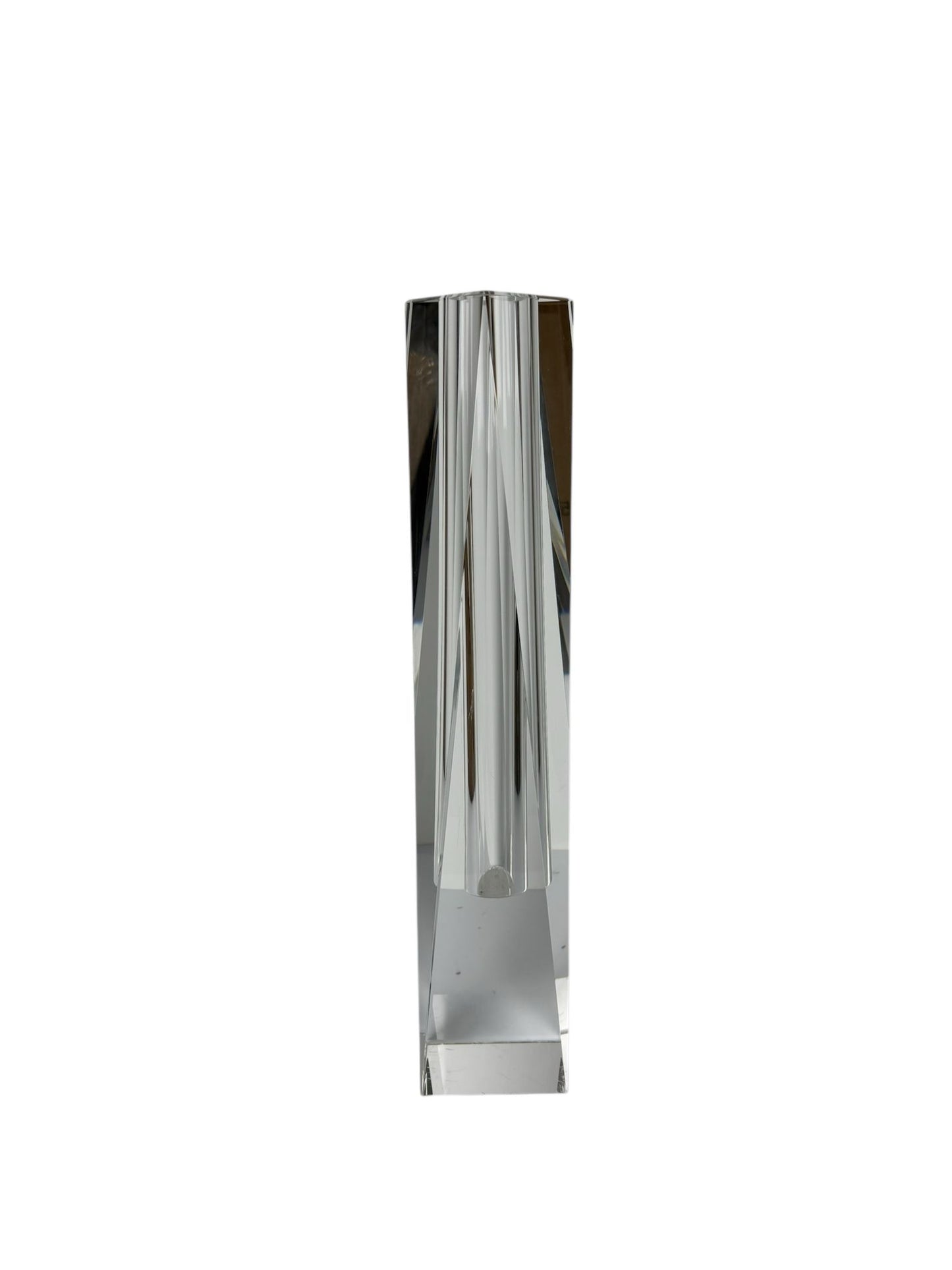 Vaso in Cristallo Trasparente 40 h cm - Le Perle