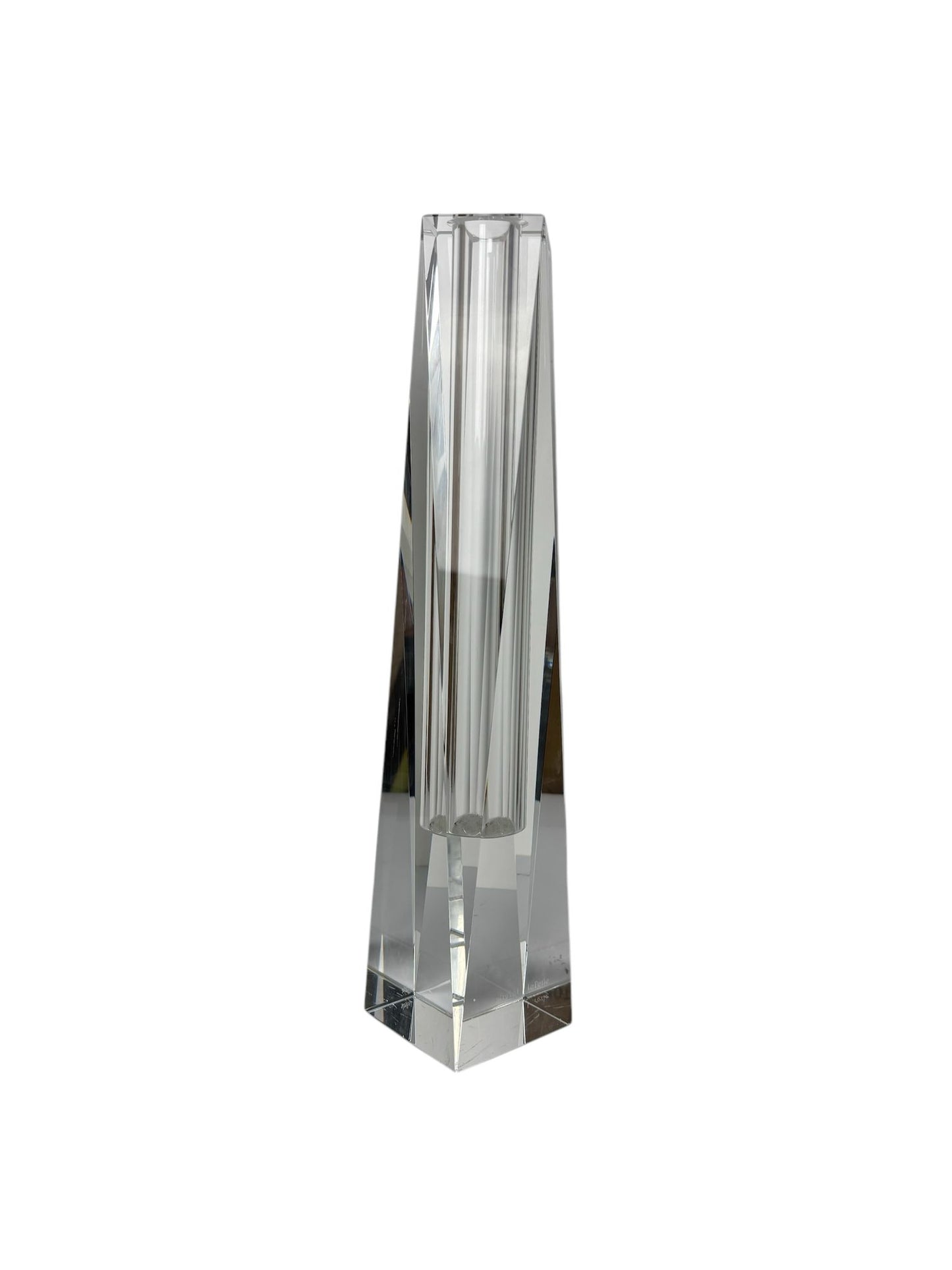 Vaso in Cristallo Trasparente 40 h cm - Le Perle