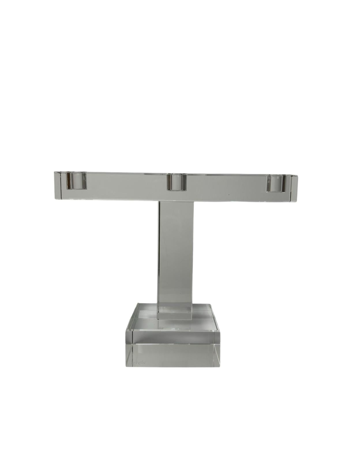 Candelabro in Cristallo a 3 Luci - Le Perle