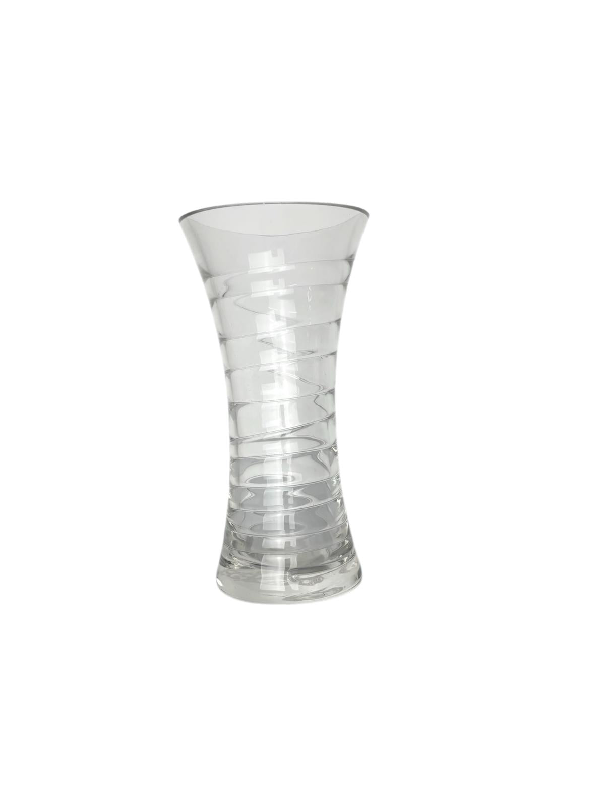 Vaso in Vetro Trasparente 24 h cm- Linea Clayre & Eef