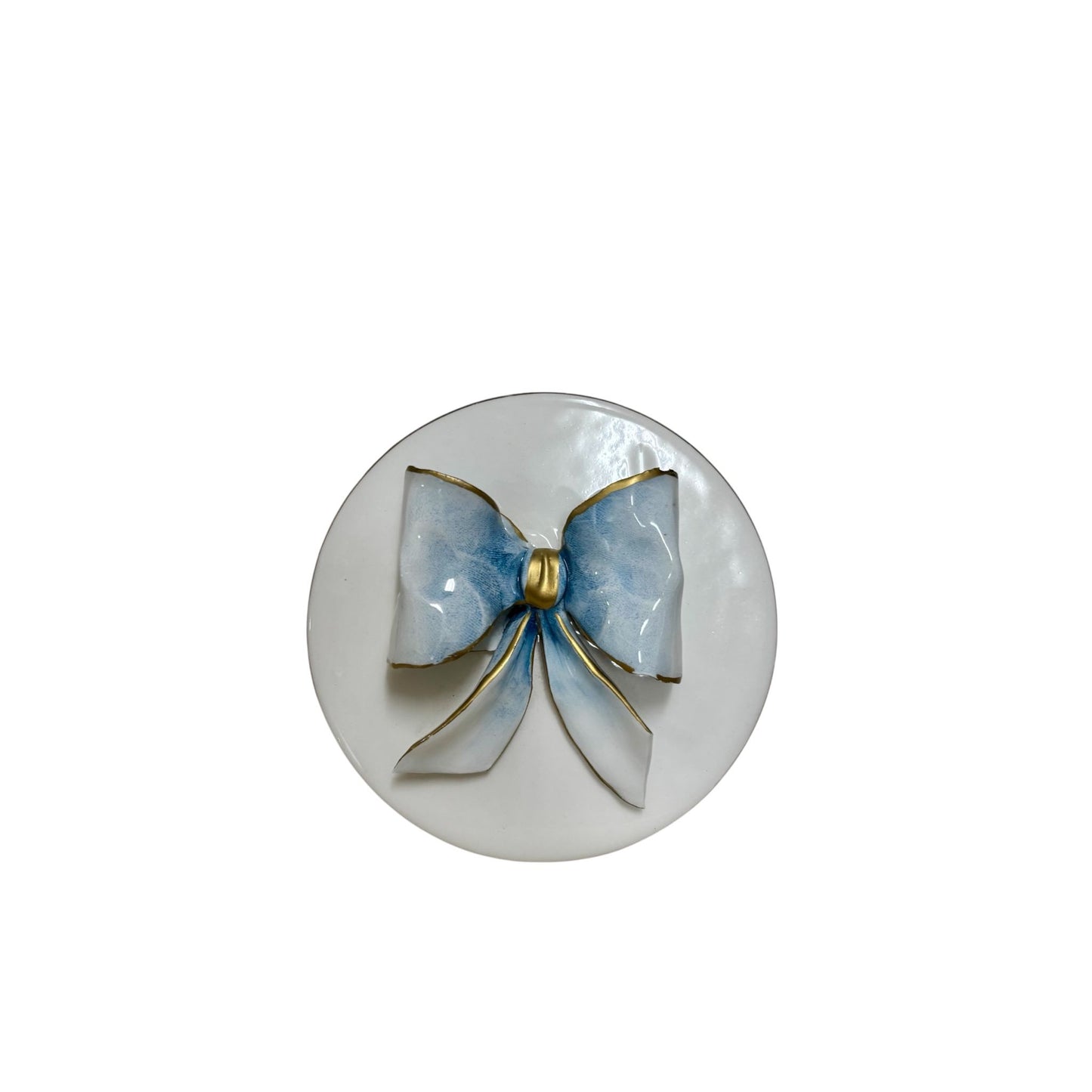 Scatola in Ceramica di Capodimonte con Fiocco 3D – Dea Capodimonte