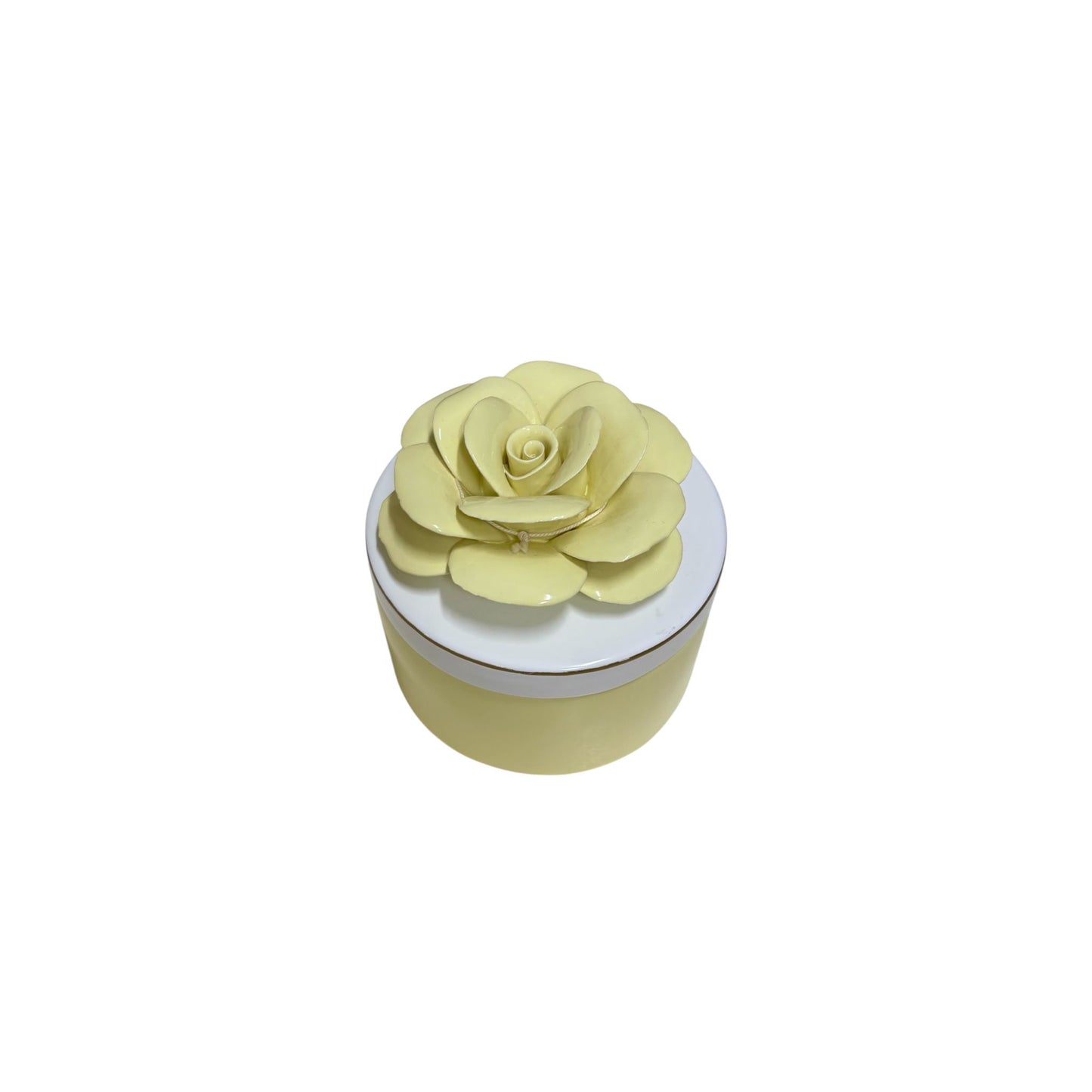 Scatola Tonda in Ceramica di Capodimonte – Dea Capodimonte