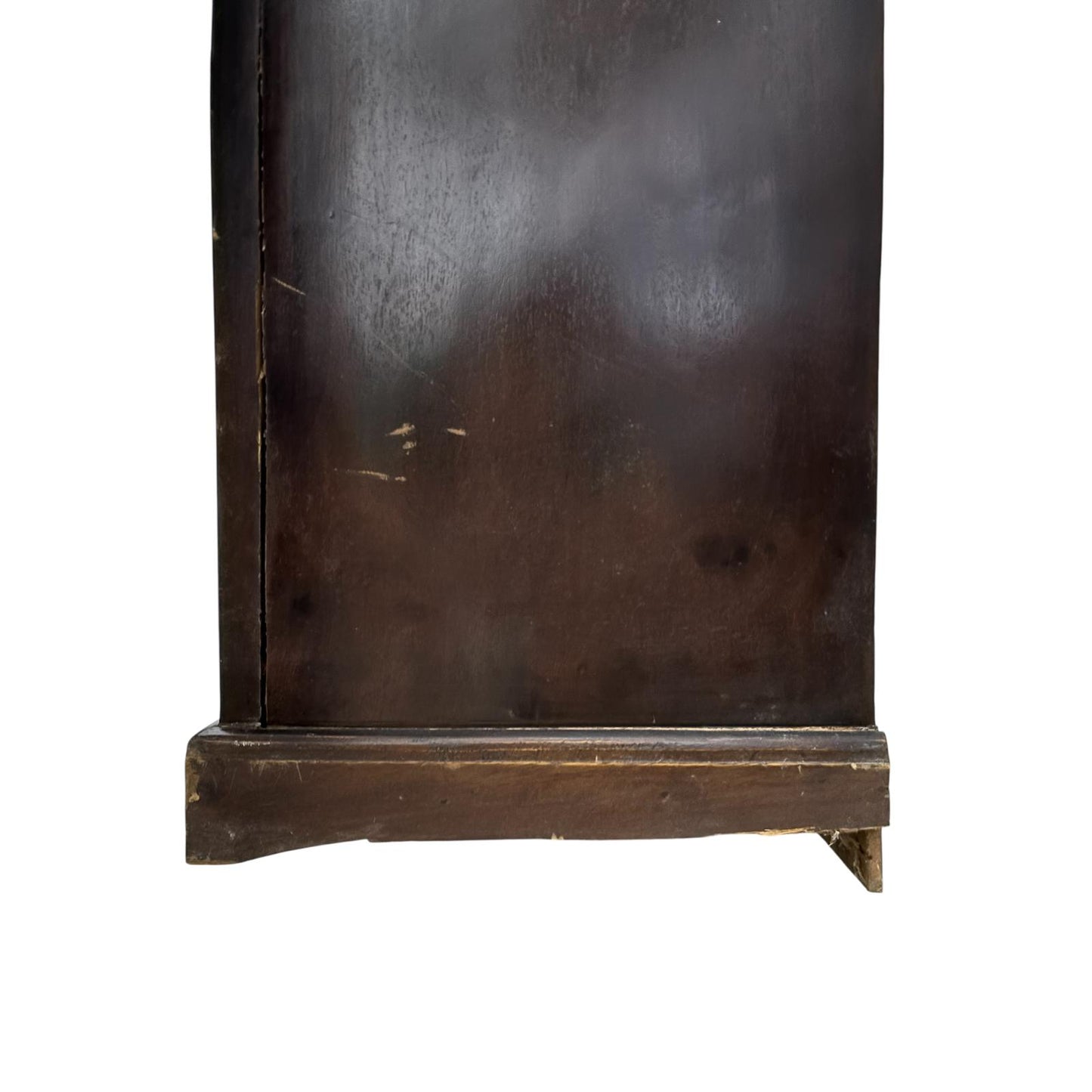 Credenza in Legno Massello di Sheesham con Ante in Vetro 188 h cm– Da Restaurare