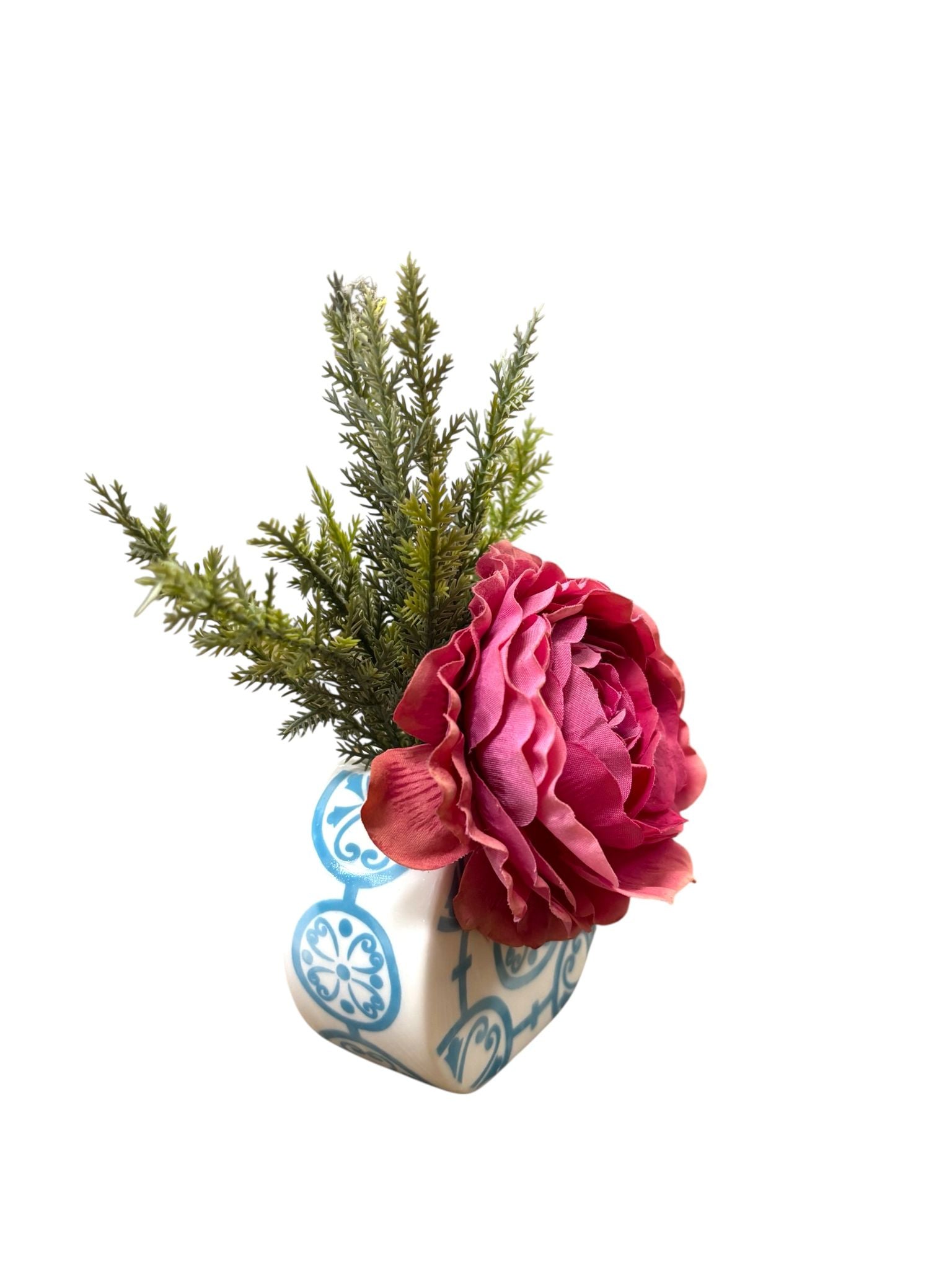 Vasetto Diffusore in Ceramica con Fiore – Baci Milano