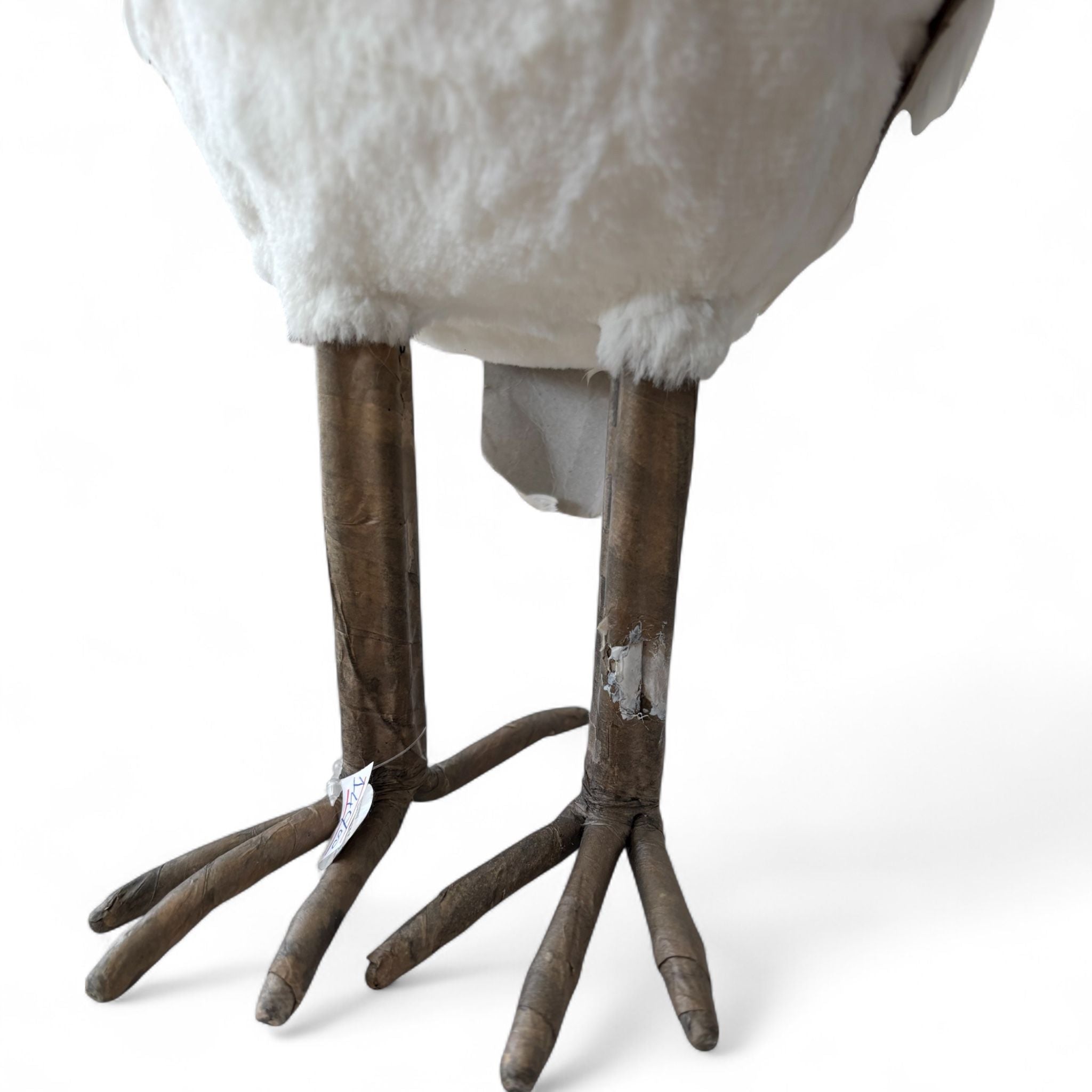 Gufo Realistico Bianco 44 cm - Goodwill