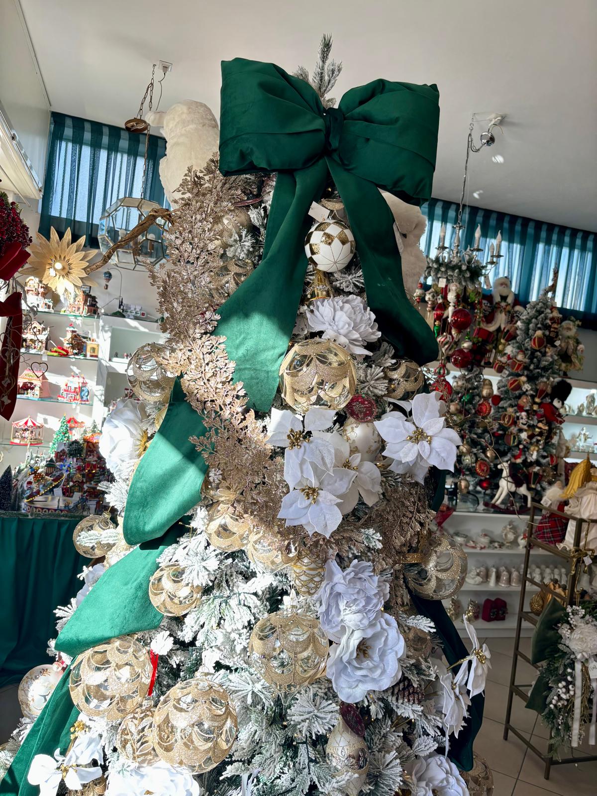 Fiocco in Velluto Verde  3 Metri - Sara's Idea