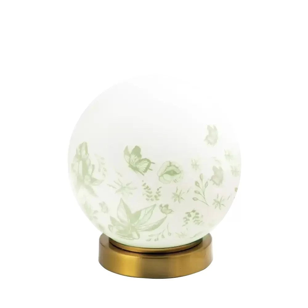 Lampada Tonda in Vetro Flora - Madrhelen