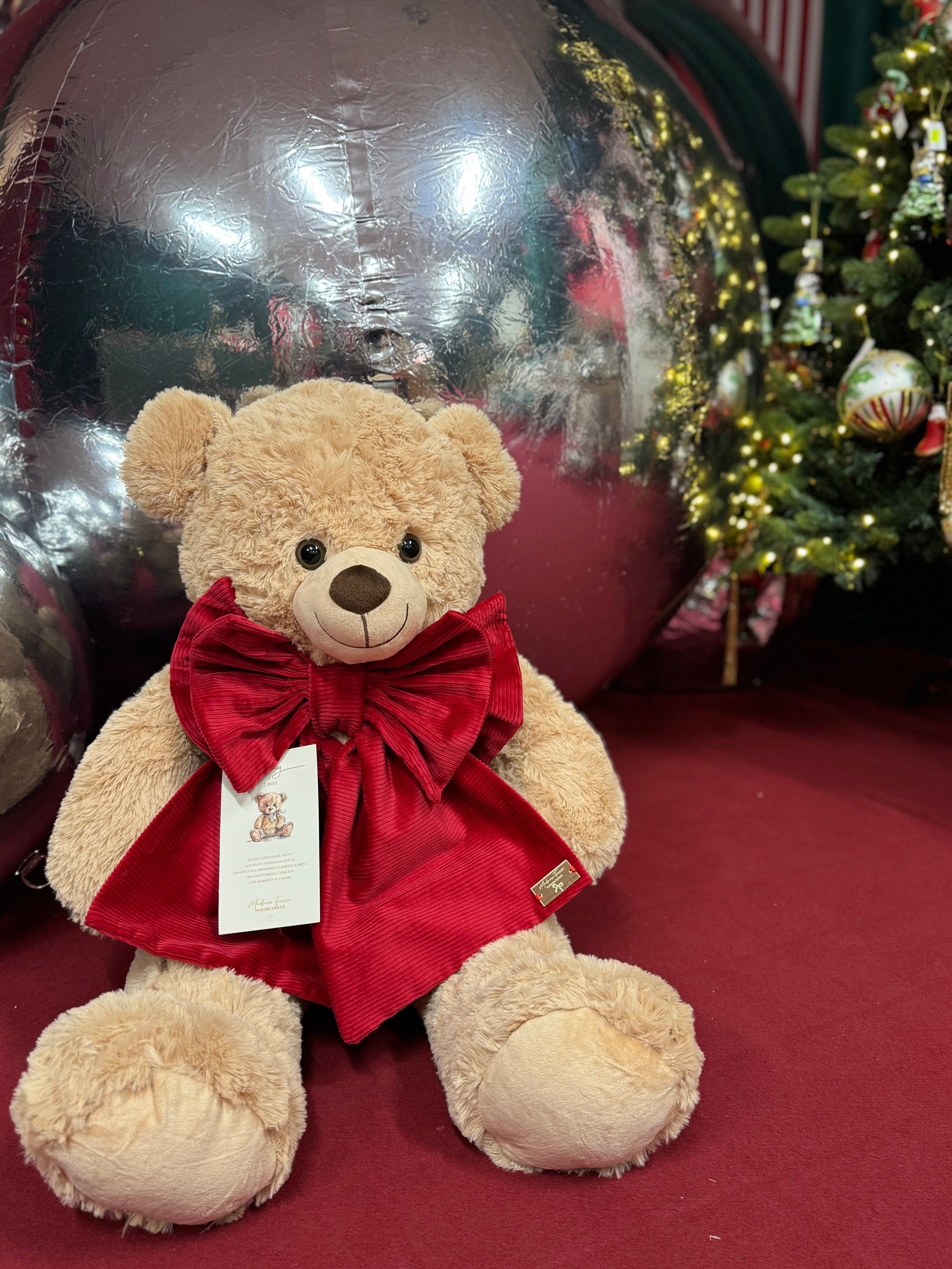 Peluche Orso Teddy 100 cm - Madame Fioccò