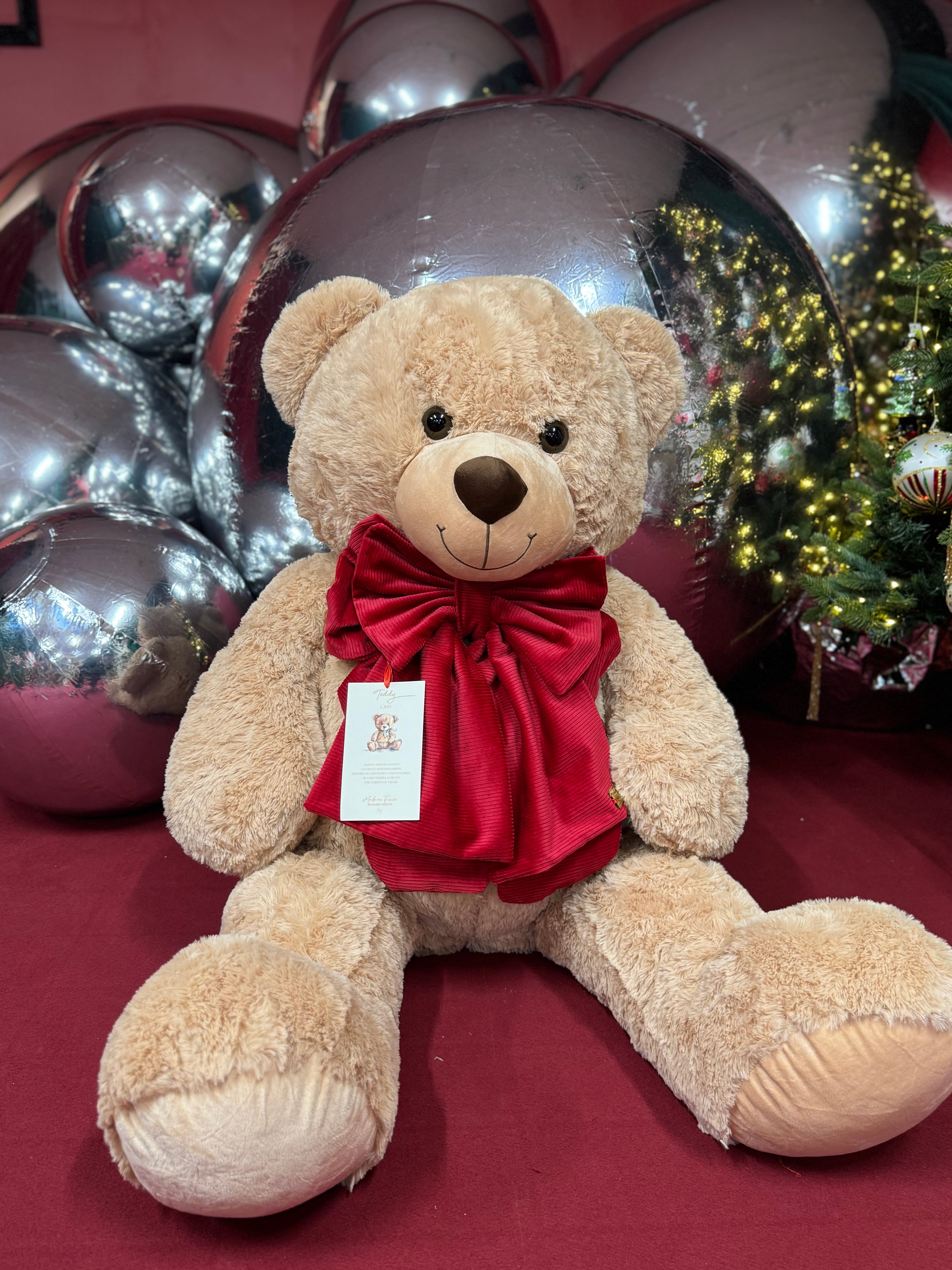 Peluche Orso Teddy 130 cm - Madame Fioccò