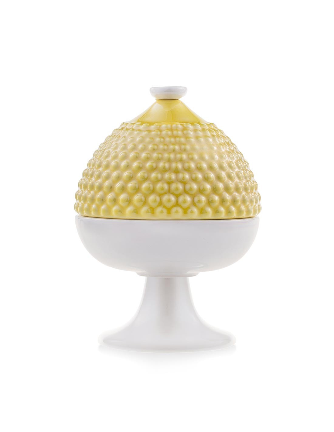 Porta Gioie in Ceramica Smaltata a Forma di Pumo 13.5 h cm- Emò