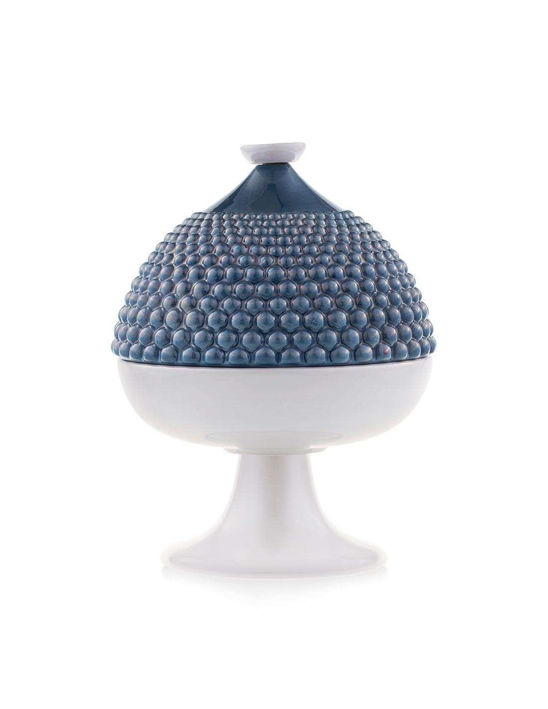 Porta Gioie in Ceramica Smaltata a Forma di Pumo 13.5 h cm- Emò