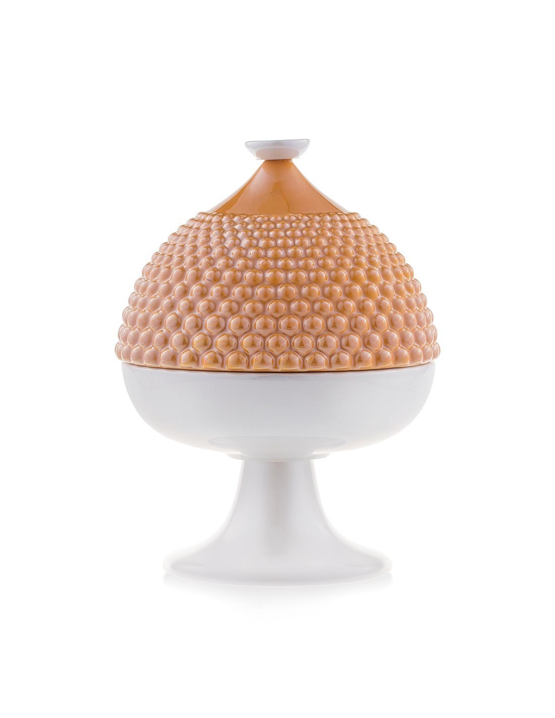 Porta Gioie in Ceramica Smaltata a Forma di Pumo 13.5 h cm- Emò