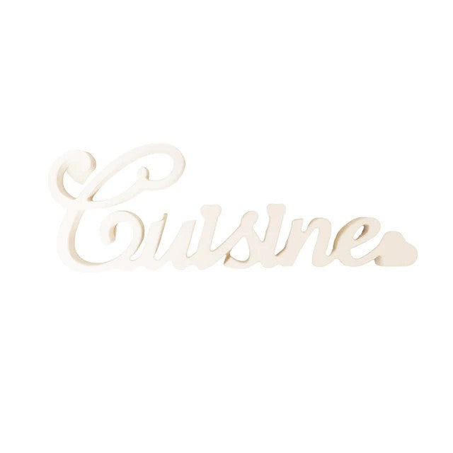 Scritte Decorative in Stile Shabby