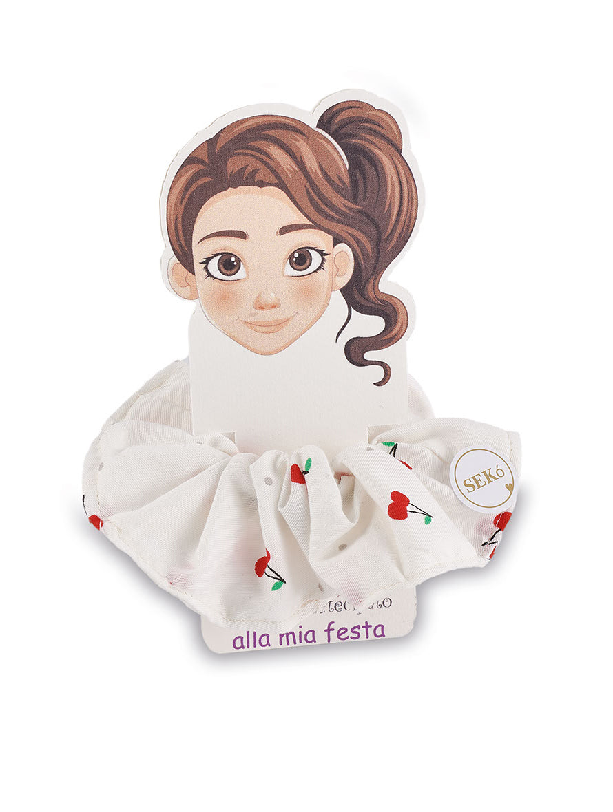 Scrunchie in Cotone Fantasia – Sekò