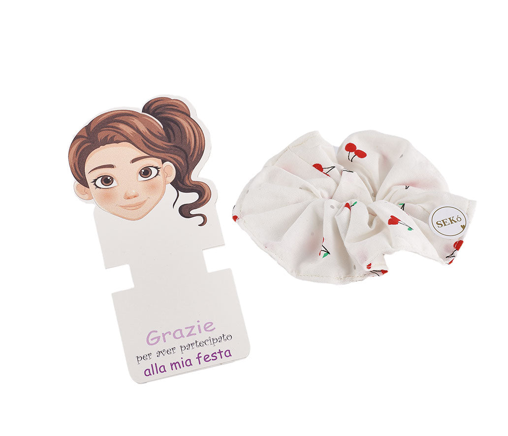 Scrunchie in Cotone Fantasia – Sekò