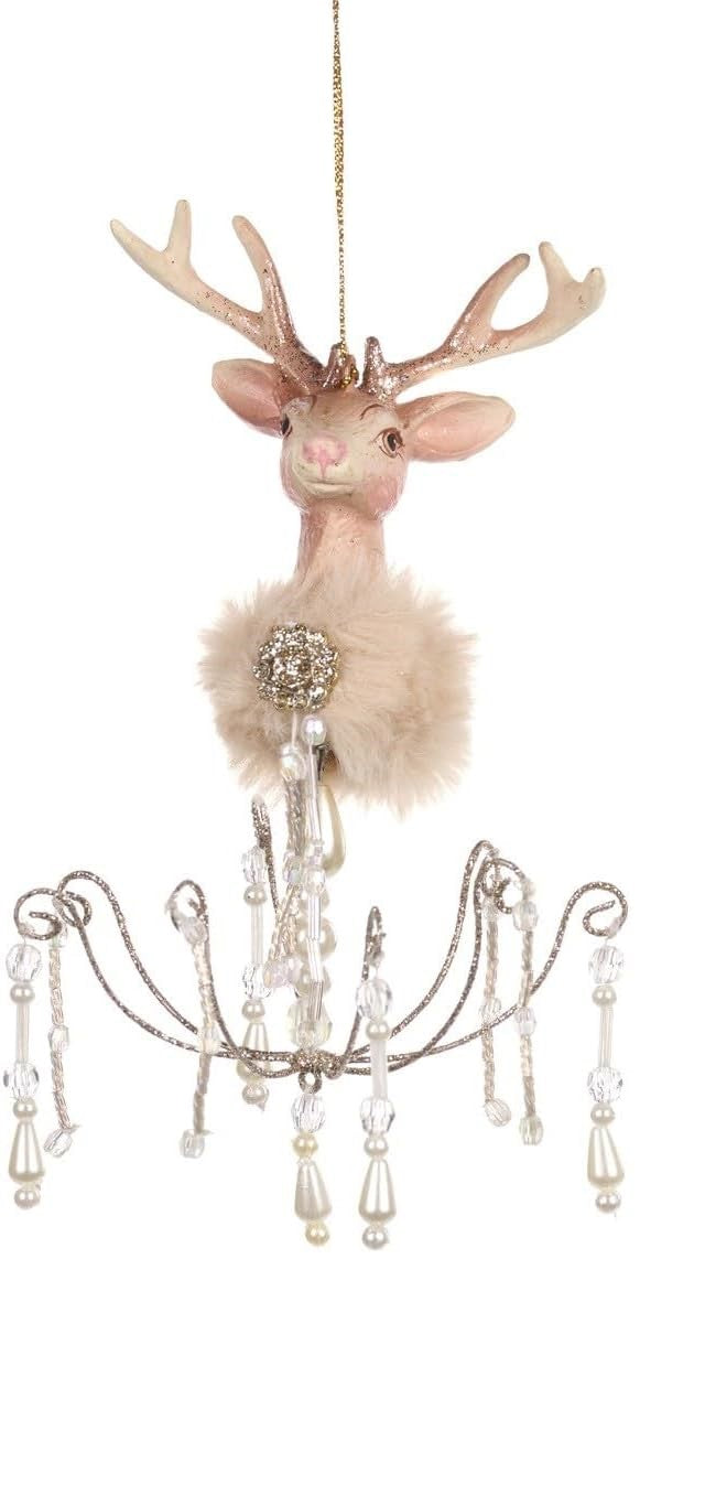 Decorazione per Albero Renna con Pendenti 16.5 cm