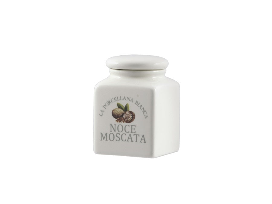 Set 4 Barattoli Spezie in Porcellana – La Porcellana Bianca