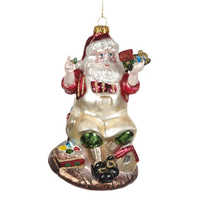 Decorazione Natalizia  Babbo Natale 15.5 cm - Goodwill