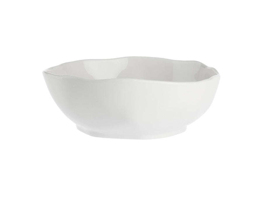 Insalatiera Frastagliata in Porcellana Ø 23 cm - La Porcellana Bianca