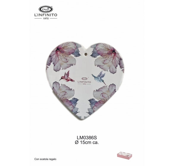Sottopentola a Cuore "Colibrì" - L’Infinito