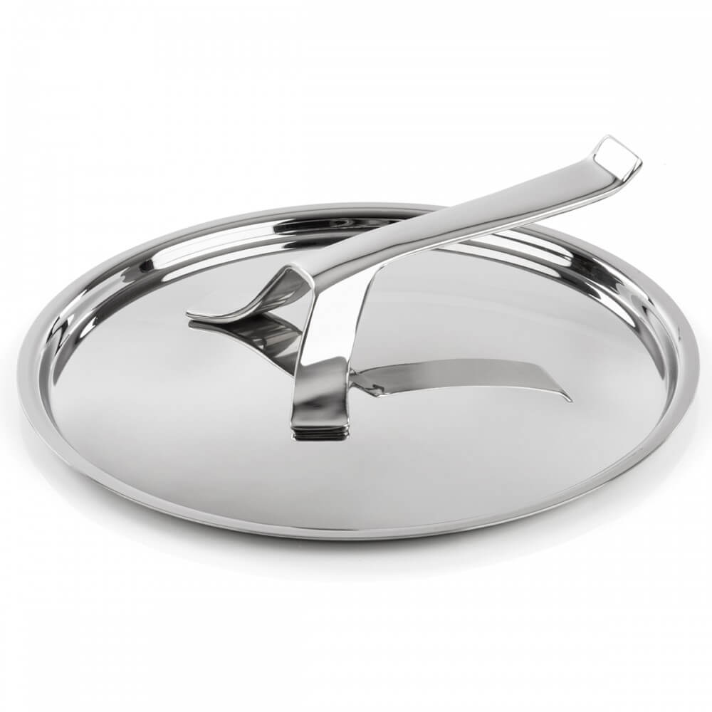 Casseruola a Due Manici "My Pot" in Acciaio Inox con Coperchio – Ø 16 cm- Barazzoni
