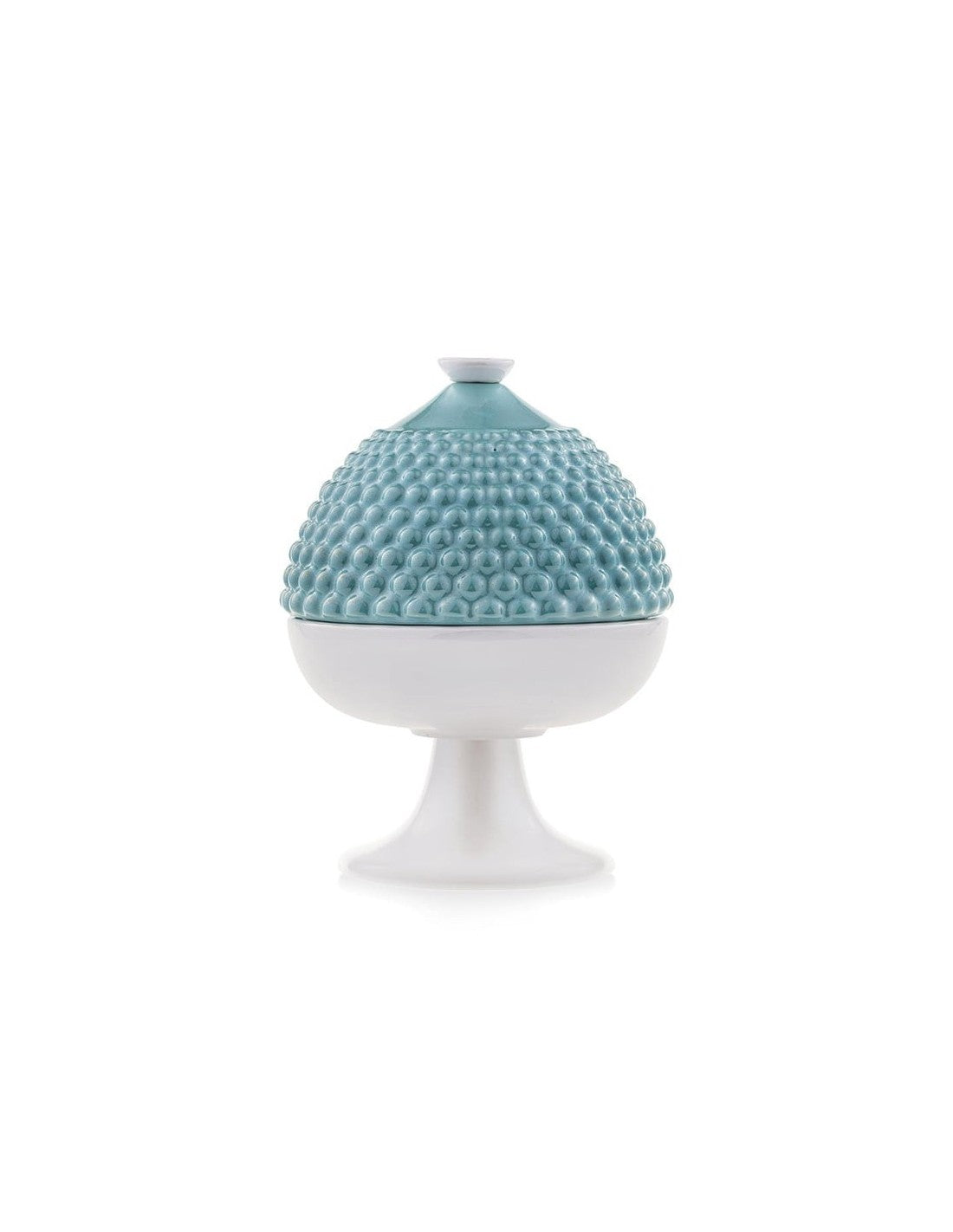 Porta Gioie in Ceramica Smaltata a Forma di Pumo 11.5 h cm- Emò