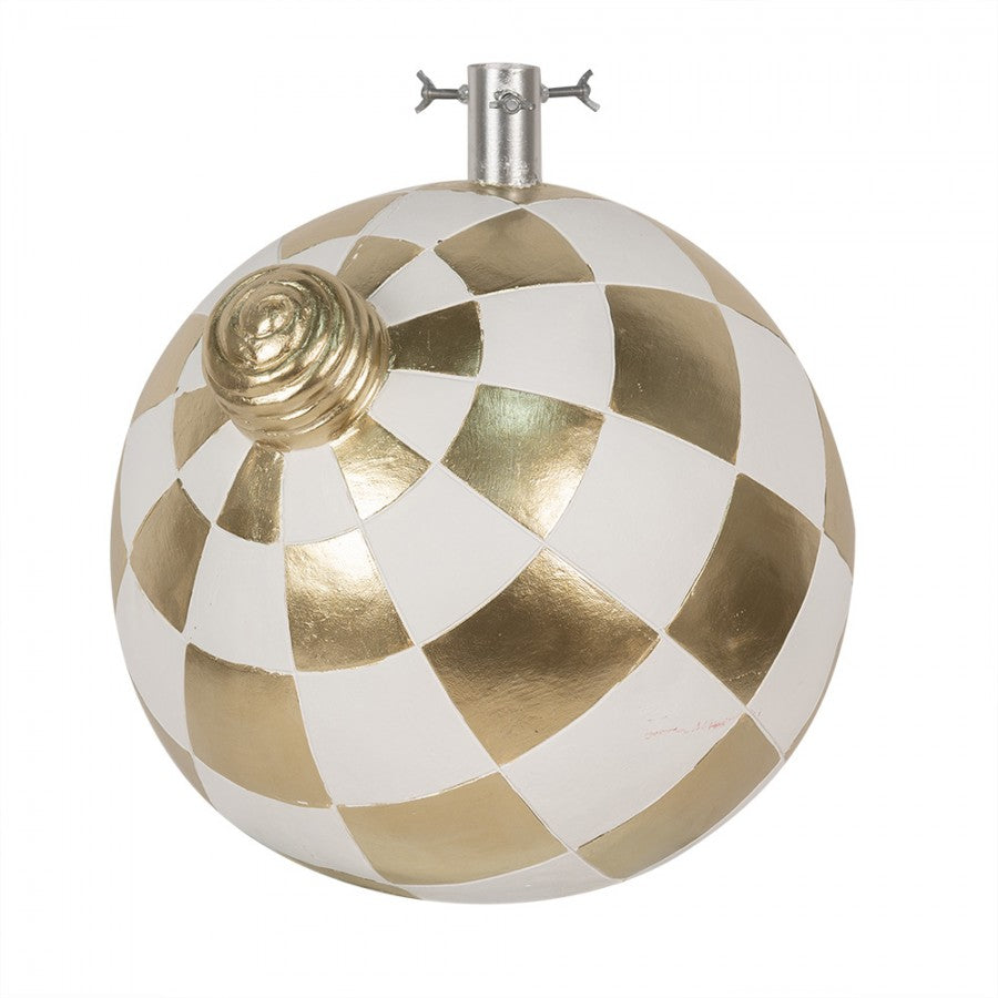 Supporto per Albero di Natale a Forma di Pallina 44 h cm – Clayre & Eef