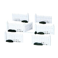 Recinzioni in Plastica per Villaggio (Set 7 pezzi) - Lemax