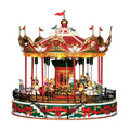 Santa Carousel con Luci, Suoni e Movimenti - Lemax