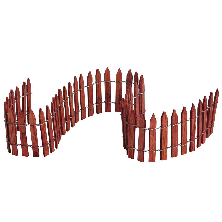 Wired Wooden Fence – Lemax