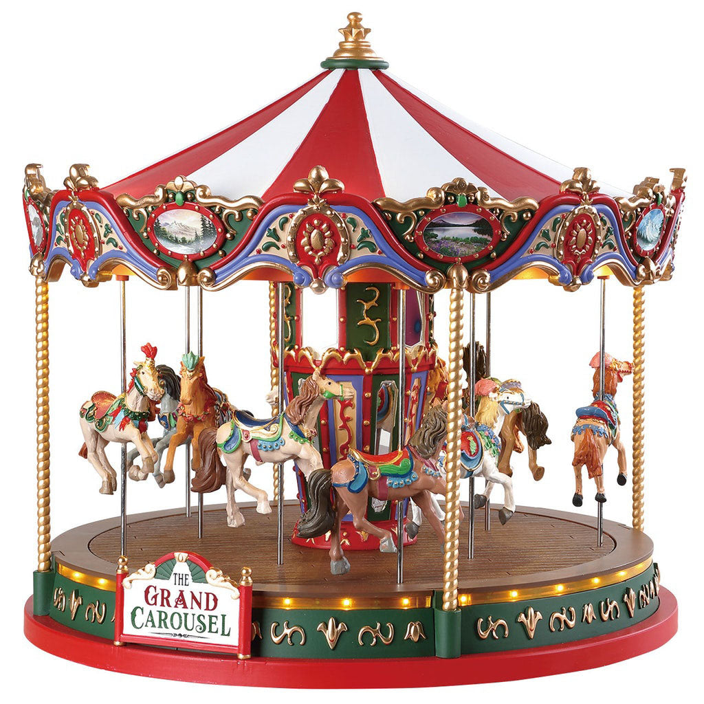 The Grand Carousel Carosello con Suoni Luci e Movimento - Lemax