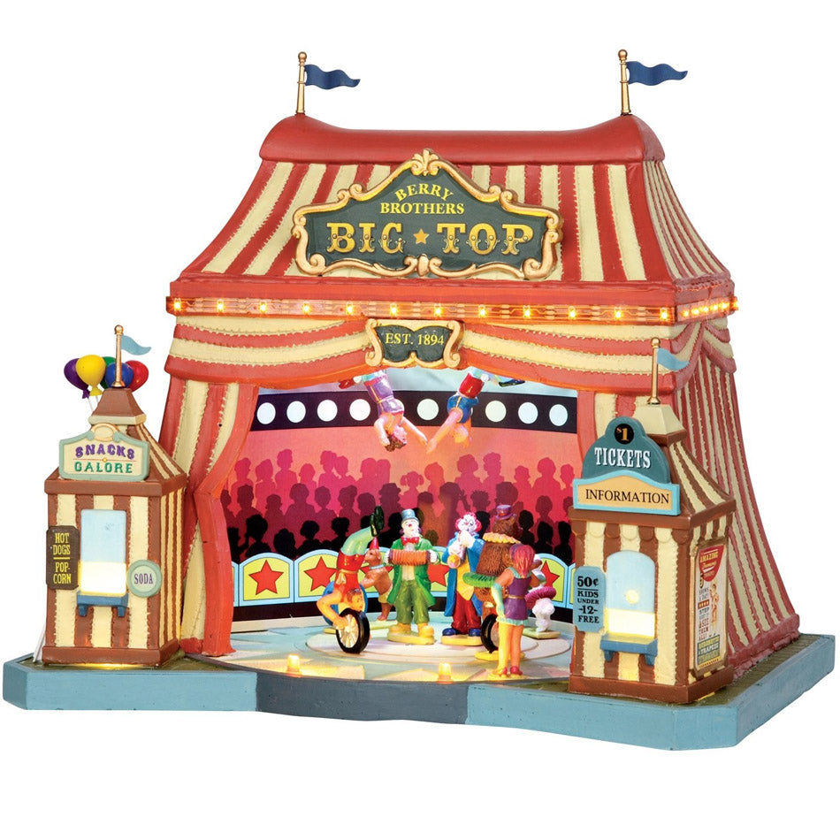 Berry Brothers Big Top con Luci, Suoni e Movimenti - Lemax
