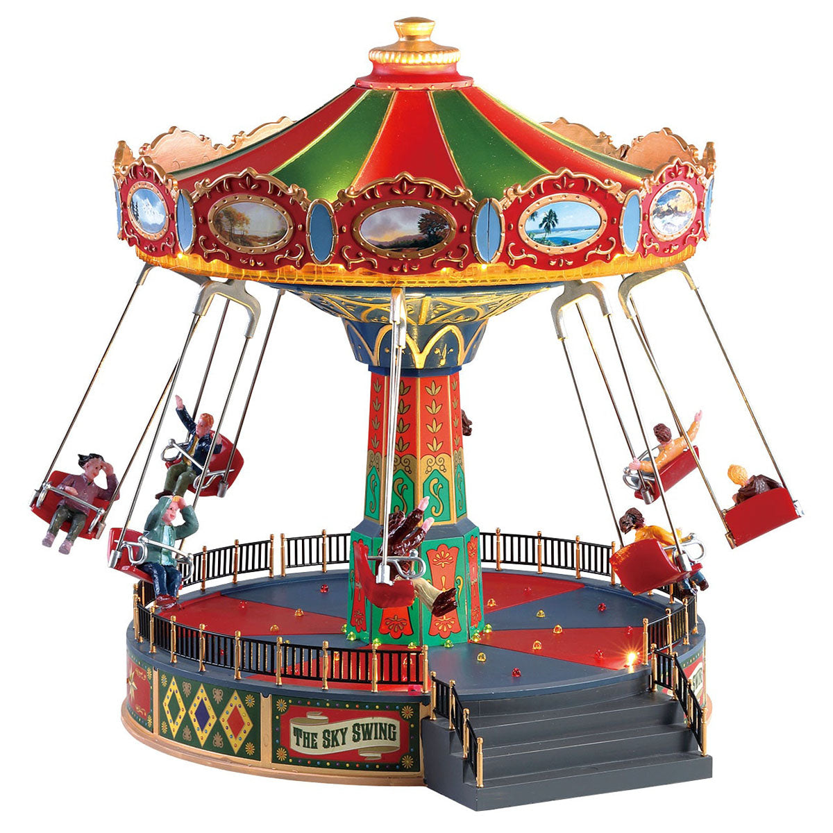 The Sky Swing Giostra con Suoni Luci e Movimento - Lemax