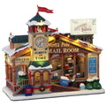 North Pole Mail Room con Luci Suoni e Movimenti- Lemax