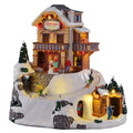 Winterhaus Resort con Suoni,Luci e Movimento- Lemax